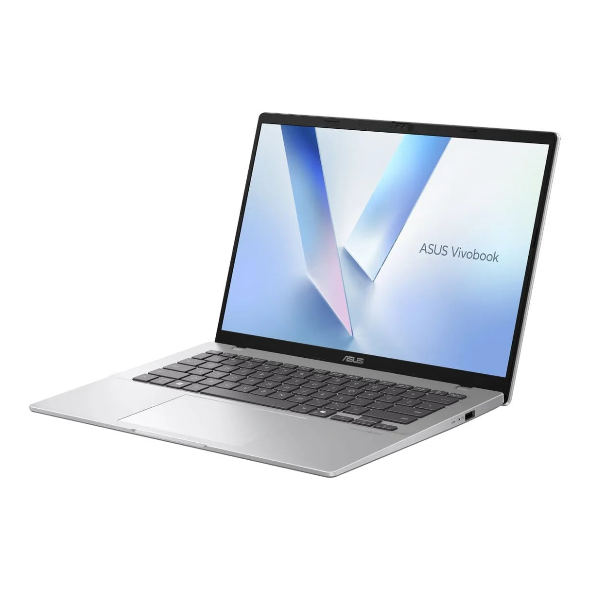 ASUS Vivobook 14 M1407GA Laptop with AMD Ryzen AI 7 processor, 16GB DDR5 RAM, 512GB SSD, 14-inch IPS display, Windows 11 Home, Cool Silver, ideal for AI-powered productivity, multitasking, business, and everyday computing.