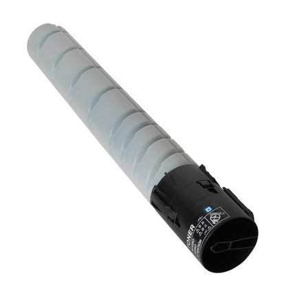 Genuine Konica Minolta original black toner for Bizhub C458, C558 and C658 multifunction printers, delivering sharp black text, consistent print quality, and reliable performance