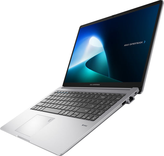 ASUS ExpertBook P1503 laptop with Intel Core 5 processor, 16GB RAM, 512GB SSD, and Windows 11 Home for business, office work, study, and everyday productivity.
