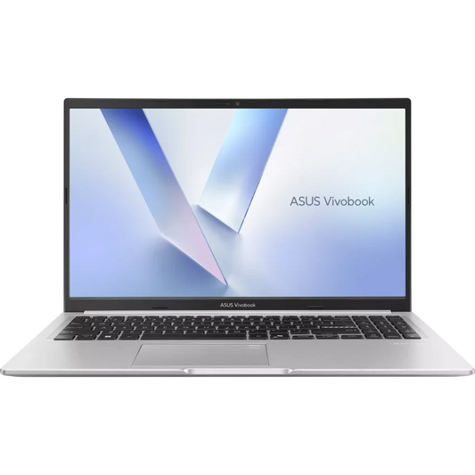 ASUS Vivobook 15 M1502NAQ Laptop with AMD Ryzen 5 processor, 16GB DDR5 RAM, 512GB SSD, 15.6-inch Full HD display, Windows 11 Home, Cool Silver, ideal for everyday computing, multitasking, business, and home use.