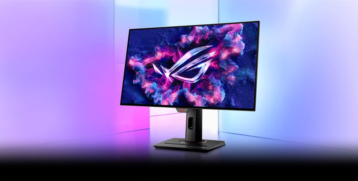 ASUS ROG Strix 26.5-inch QHD 240Hz WOLED Gaming Monitor with 0.03ms response time for ultra-smooth gameplay, vibrant visuals and competitive gaming performance.