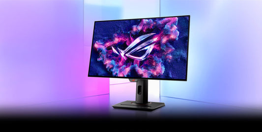 ASUS ROG Strix 26.5-inch QHD 240Hz WOLED Gaming Monitor with 0.03ms response time for ultra-smooth gameplay, vibrant visuals and competitive gaming performance.