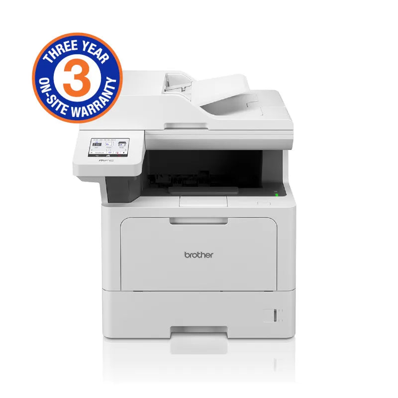 Brother MFC-L5710DW 4-in-1 Mono Laser Printer – Multifunction Black and White Printer for Business and Office Use