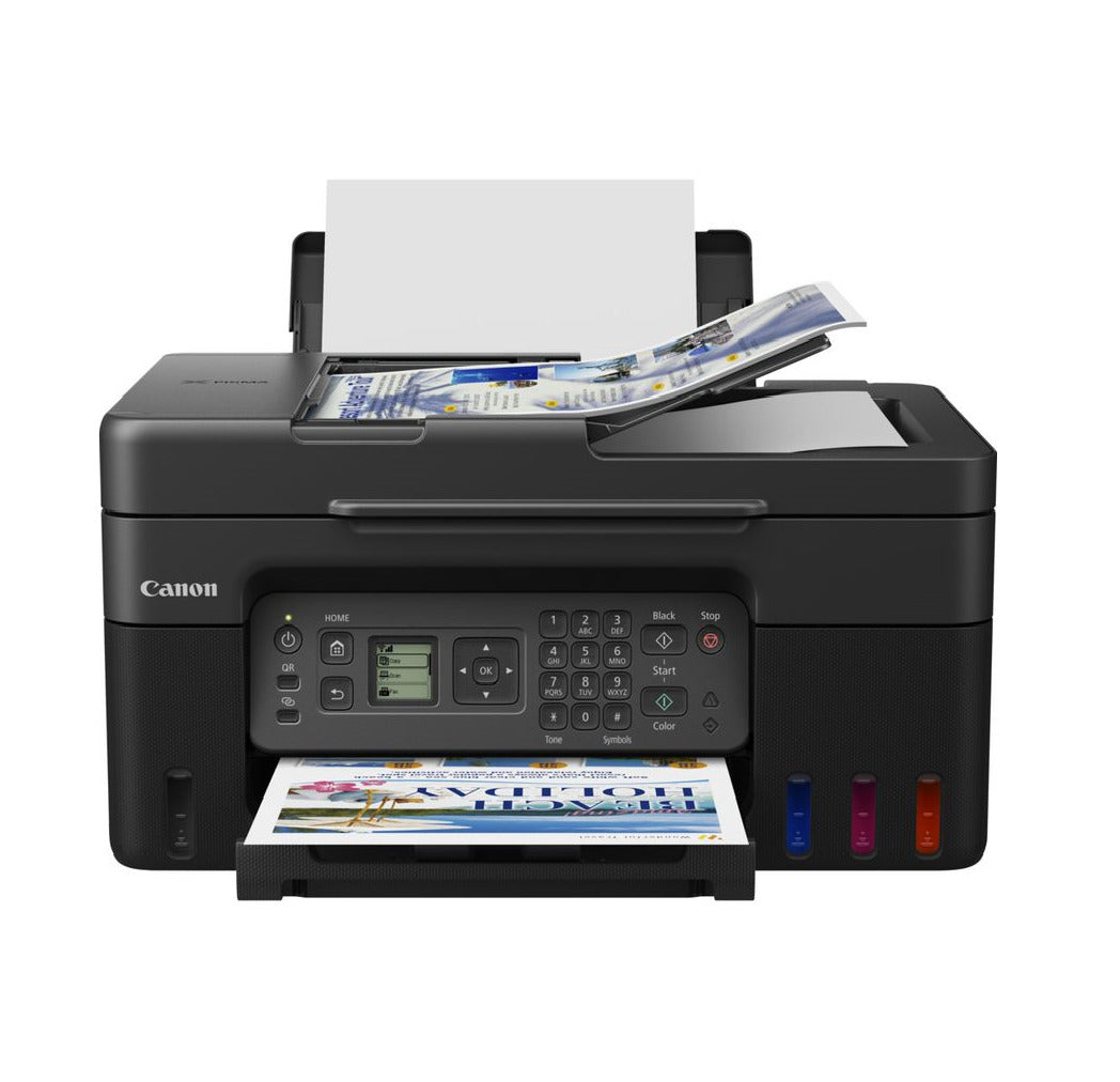 Canon PIXMA G4470 A4 4-in-1 Continuous Ink Tank Printer | Print Scan Copy Fax Colour Multifunction Inkjet Printer with Refillable Ink System & Wireless Connectivity | High Volume Cost Efficient Home & Office Printer South Africa | Meimag Electronics