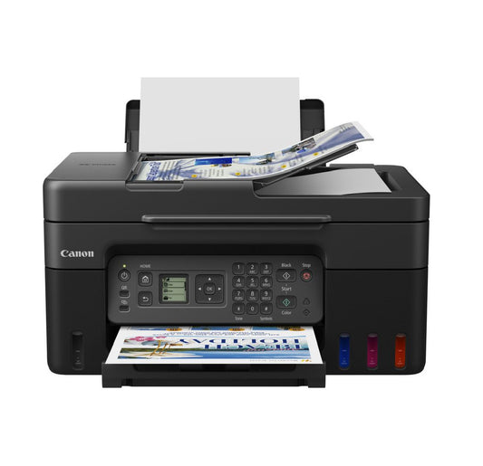 Canon PIXMA G4470 A4 4-in-1 Continuous Ink Tank Printer | Print Scan Copy Fax Colour Multifunction Inkjet Printer with Refillable Ink System & Wireless Connectivity | High Volume Cost Efficient Home & Office Printer South Africa | Meimag Electronics