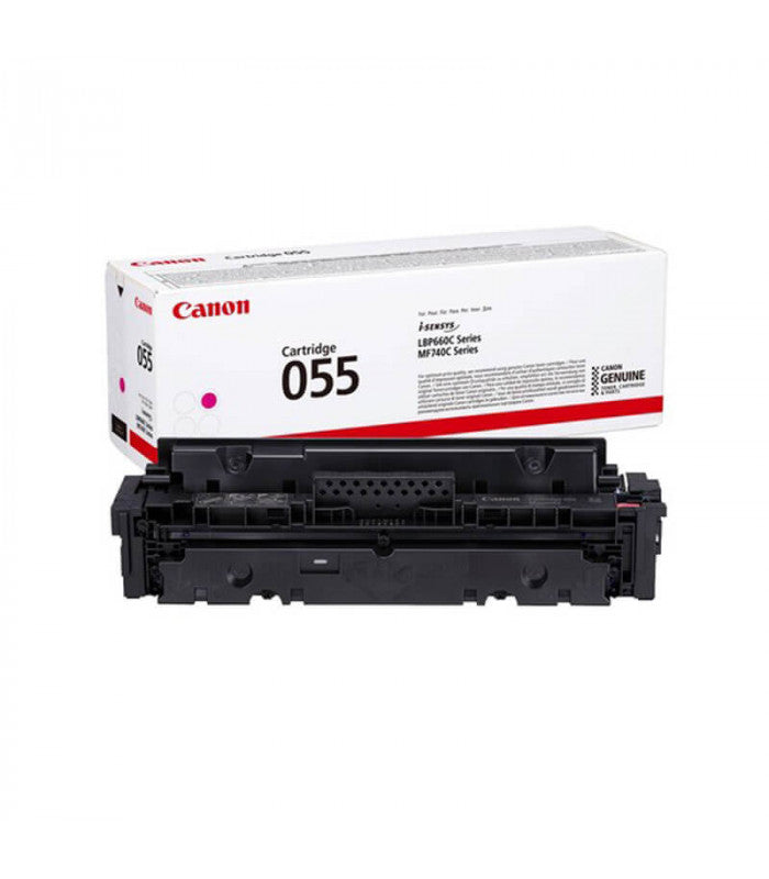 Canon CRG055 Original Magenta Toner Cartridge by Meimag Electronics, genuine Canon magenta toner engineered for vibrant colour reproduction, sharp print quality, and dependable performance in compatible Canon laser printers.