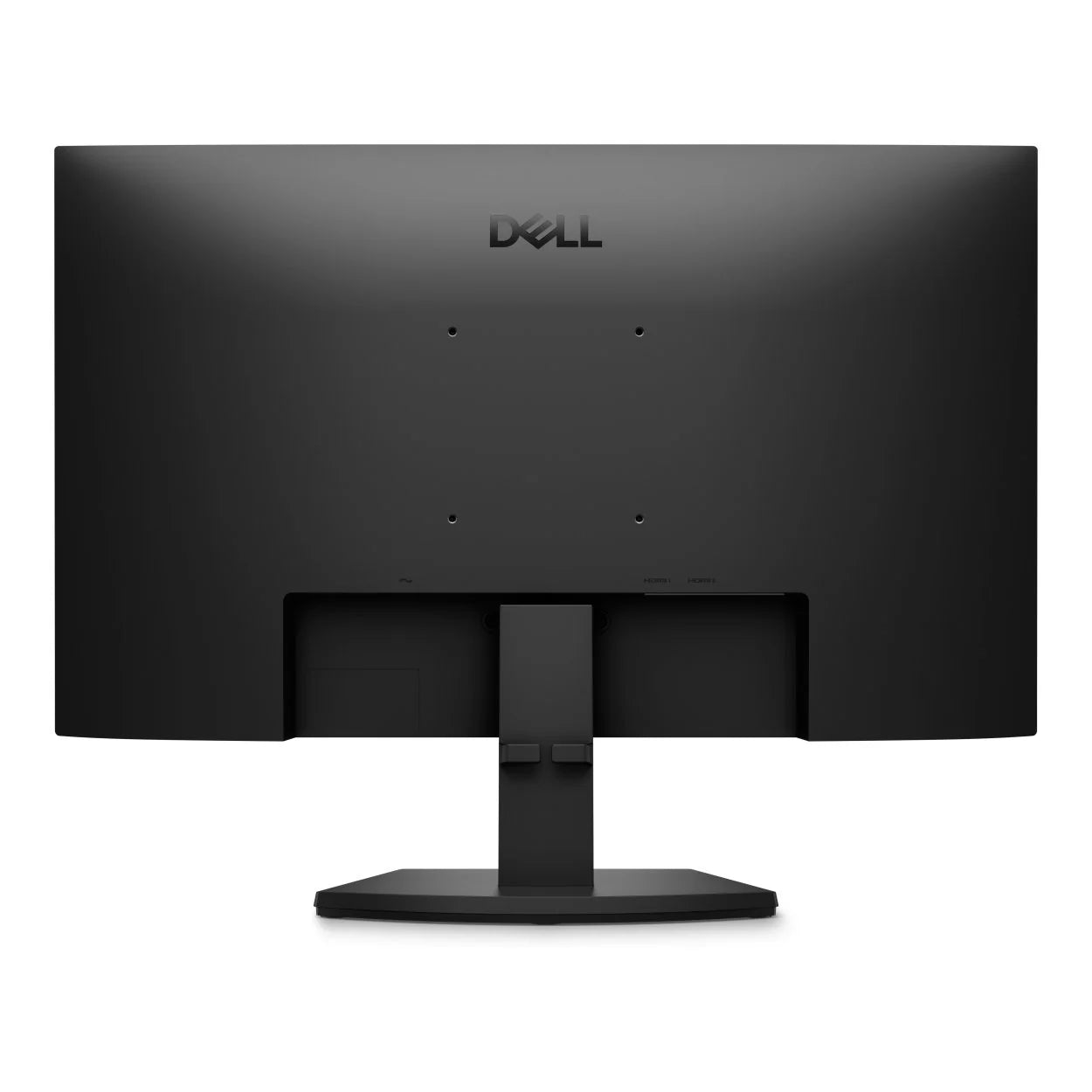 Back view of Meimag DELL 24-inch SE2426H FHD IPS monitor showing stand and rear panel with ports and ventilation.