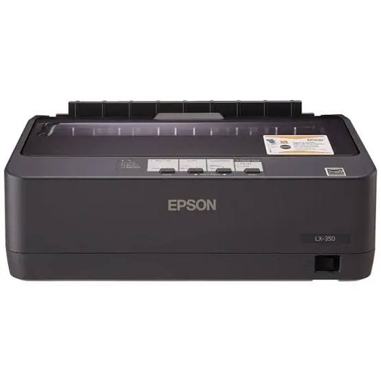 Epson LX-350 9-Pin Dot Matrix Printer for reliable business printing, ideal for invoices, receipts, forms and continuous stationery with efficient performance.