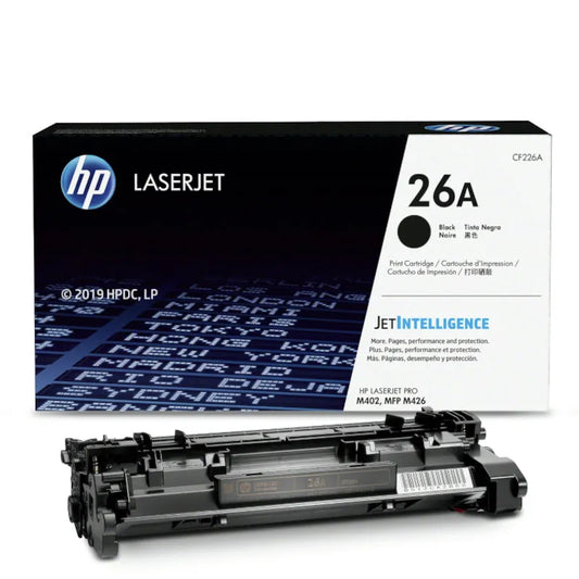 HP 26A Original Black LaserJet Toner Cartridge | Genuine HP Toner for Sharp Black Text, High Quality Print Output & Reliable Office Printing Performance | Original HP Printer Toner Cartridge South Africa | Meimag Electronics