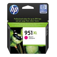 HP 951XL Original High Yield Magenta Ink Cartridge for HP printers by Meimag Electronics, high capacity genuine magenta ink for vibrant colour printing and long-lasting performance.