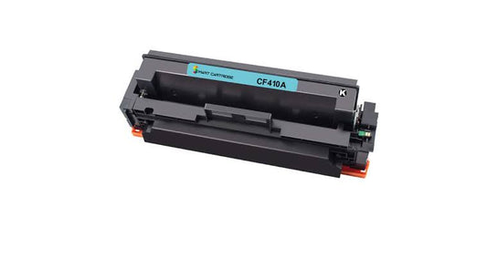 HP CF410A Black Generic Toner Cartridge compatible with HP Color LaserJet Pro printers – high-quality replacement black toner for sharp text, reliable performance and professional printing results.