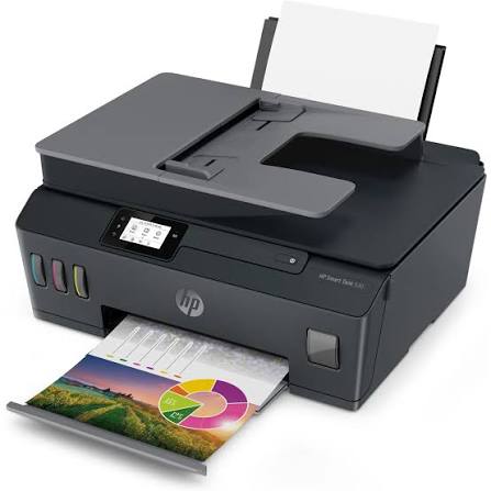HP Smart Tank 530 Wireless All-in-One Printer by Meimag Electronics, refillable ink tank printer with wireless connectivity, printing, scanning, and copying functions, designed for high-volume, cost-efficient, high-quality home and office printing |Meimag Electronics