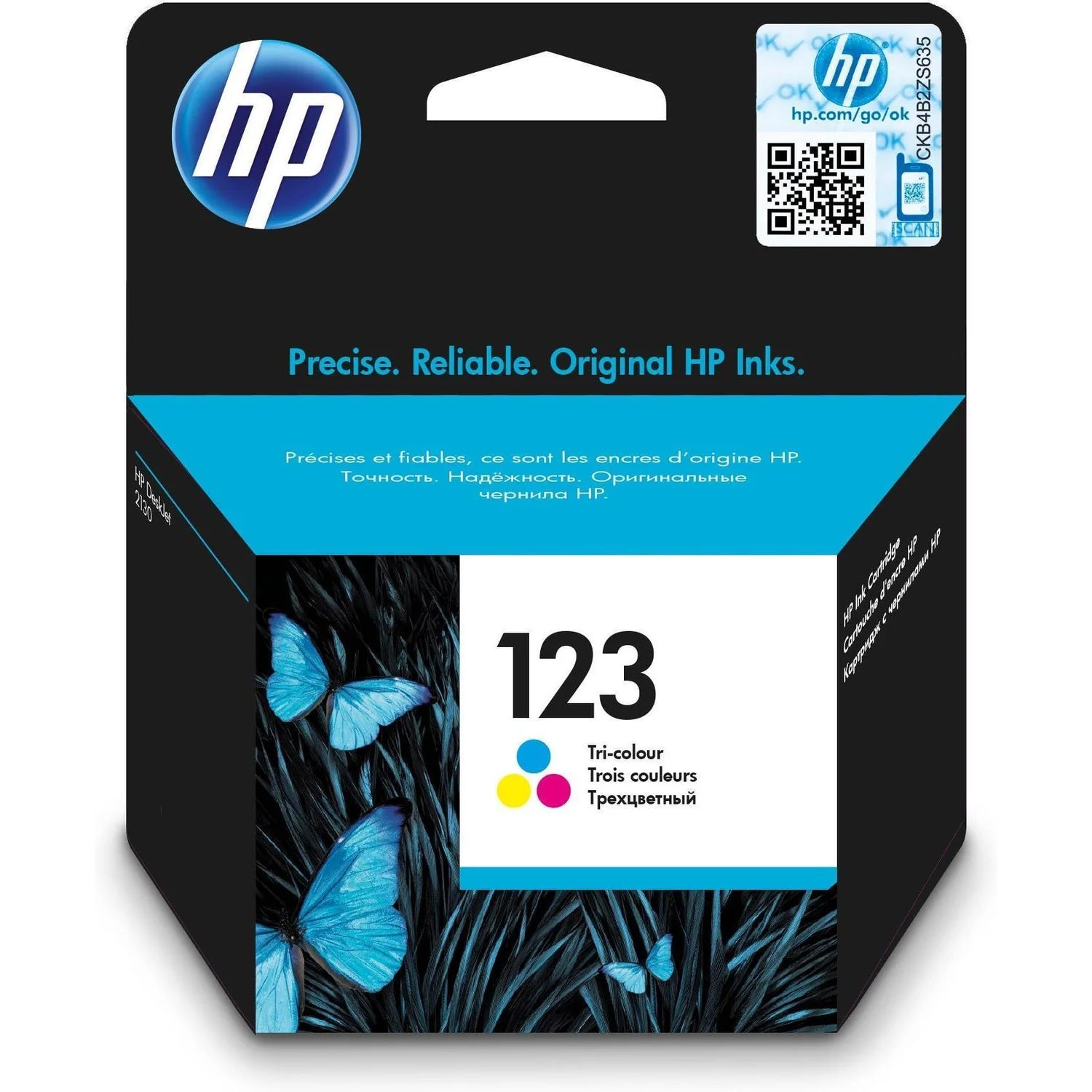HP Tri-Colour Original Ink Cartridge for vibrant colour printing, sharp images and high-quality photo output | Meimag Electronics