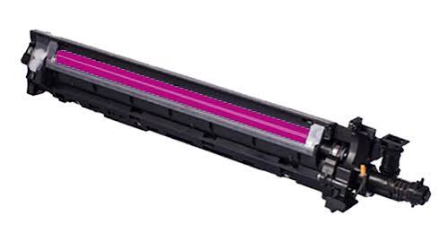 Genuine Konica Minolta DR-313M magenta original drum unit for Bizhub C458, C558 and C658 multifunction printers, designed for consistent colour output and reliable printing performance.