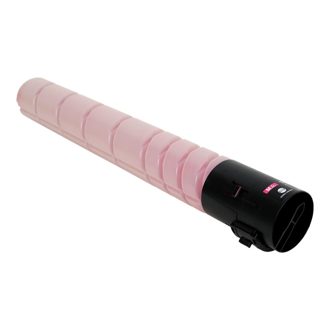Genuine Konica Minolta TN-514M original magenta toner for Bizhub C458, C558 and C658 multifunction printers, delivering vibrant colour, consistent print quality, and reliable performance.