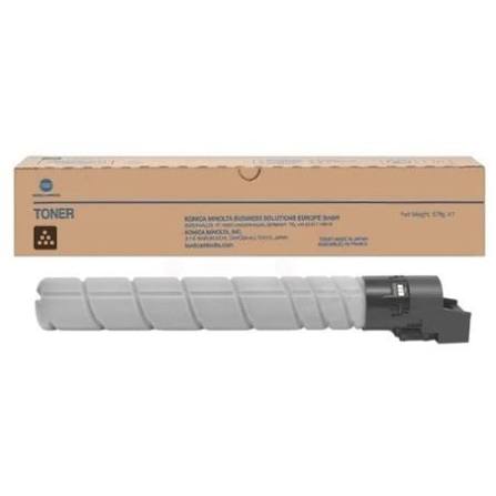 Konica Minolta TN-512K Original Black Toner Cartridge, genuine Konica Minolta toner for compatible multifunction printers, delivering sharp black text, professional-quality documents, consistent print quality, and reliable performance for business printing.