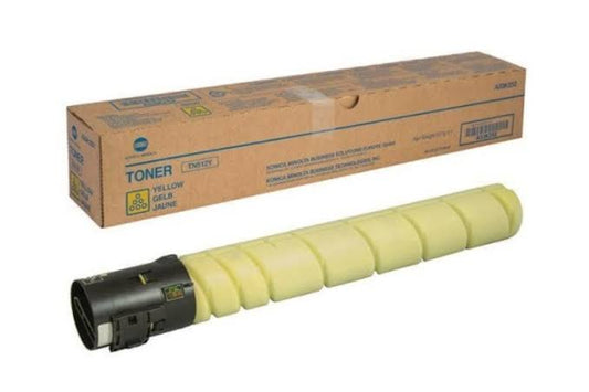Konica Minolta TN-512Y Original Yellow Toner Cartridge, genuine Konica Minolta toner for compatible multifunction printers, delivering bright yellow colour, consistent print quality, and reliable performance for professional business printing.