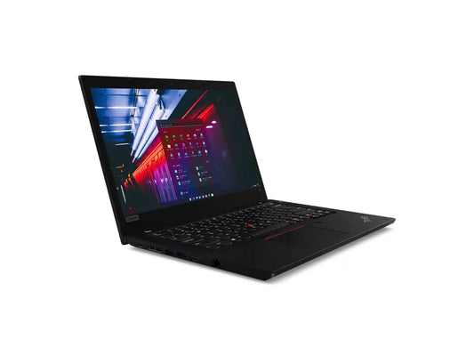 Lenovo ThinkPad L490 laptop with Intel Core i5 8th Gen processor, 16GB RAM, and 256GB SSD, delivering fast, reliable performance for business, multitasking, office productivity, remote work, and studying.