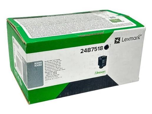Lexmark Black Original Toner Cartridge for Lexmark XC4342 multifunction colour laser printer – genuine Lexmark black toner delivering sharp text, consistent print quality and reliable performance.