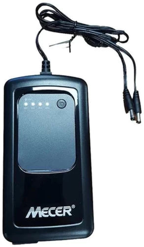 Mecer DC UPS 5200mAh Lithium Battery (DC UPS-5200), compact mini UPS providing reliable backup power for routers, fibre ONTs, CCTV cameras, and other low-voltage DC devices during power outages, available at Meimag Electronics.