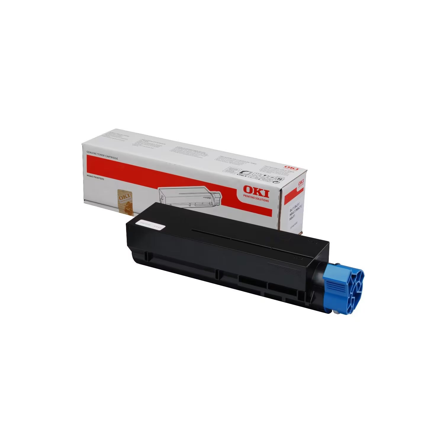 OKI B411 Original Black Toner Cartridge | Genuine OKI Black Laser Toner for Sharp Text, Reliable Print Quality & Professional Office Document Printing | High Yield Original OKI Printer Toner South Africa | Meimag Electronics