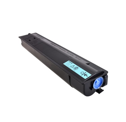 Toshiba T-FC200C Original Cyan Toner Cartridge, genuine Toshiba toner for compatible colour multifunction printers, delivering vibrant cyan colour, consistent print quality, and reliable performance for professional office printing.