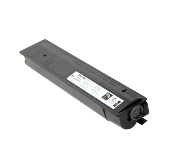 Toshiba T-FC200K Original Black Toner Cartridge, genuine Toshiba toner for compatible colour multifunction printers, delivering sharp black text, consistent print quality, and reliable performance for professional office printing.
