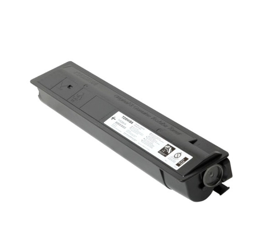 Toshiba T-FC200K Original Black Toner Cartridge, genuine Toshiba toner for compatible colour multifunction printers, delivering sharp black text, consistent print quality, and reliable performance for professional office printing.