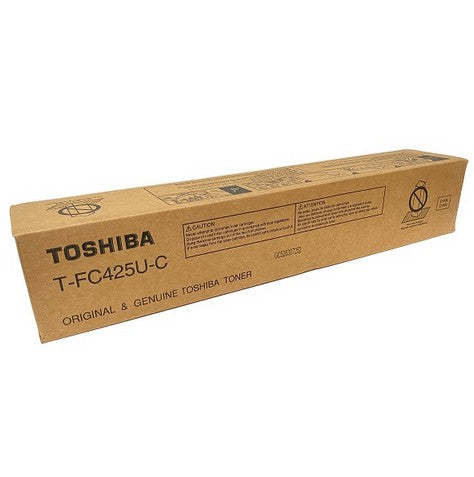 Toshiba T-FC425C Cyan Original Toner Cartridge for e-STUDIO 3025AC Colour Multifunction Printer
