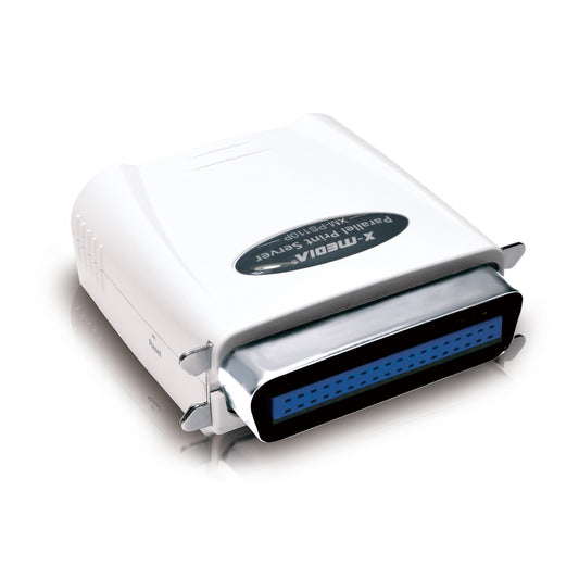 X-Media Parallel Fast Print Server | Network Print Server for Parallel Port Printers | USB/LPT Printer Sharing Device for LAN Network Printing | Office Printer Sharing Solution for Home & Business Use South Africa | Meimag Electronics
